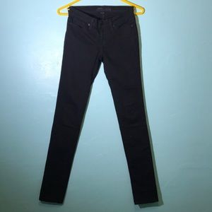 BDG Cigarette Mid Rise Black Jean 24